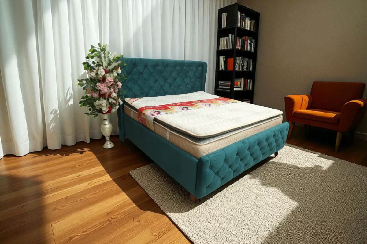Kingfresh Mattress Spring Vibe Mattress Non Toxic Pocket Spring Luxury With Cotton Fold Dual HR Foam, Memory Foam and Quilted Cover - Image 3