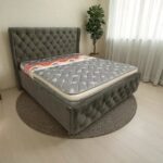 Kingfresh Mattress Orthopeace 7 Inch Non Toxic Orthopedic With Rebounded Base HR Foam Memory Foam Quilted Cover