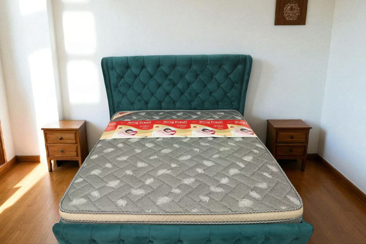 Kingfresh Mattress Orthopeace 7 Inch Non Toxic Orthopedic With Rebounded Base HR Foam Memory Foam Quilted Cover - Image 3