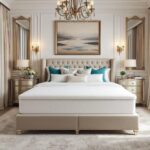 Kingfresh Mattress Royal King Supreme 10 Inch Non Toxic Luxury with Natural Latex Memory Foam Topper Quilted Cover