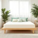 Kingfresh Mattress Special for PG 5 Inch Non Toxic Pure HR Foam Topper Quilted Cover